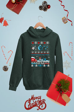 KIDS UGLY Galactic Navideño Hoodie | Star Wars Navideño Kids Christmas Hood