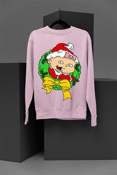 UGLY Retro Rugrats Lil Christmas Sweatshirt | 90s Cartoon | Holiday Ugly Design