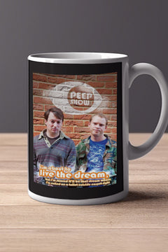 Peep Show 11oz Mug | TV Show Merchandise | David Mitchell | Comedy Series Gift