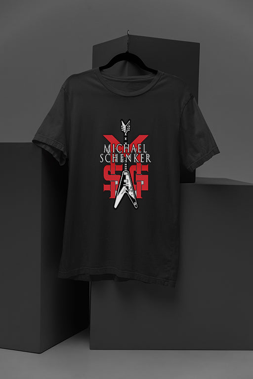 Michael Shenker | Legendary Guitarist Band Tee | Rock Music Icon | 80s Metal Scene | Vintage Rock Tee | Retro Guitar Hero Shirt | Music Memorabilia Fashion | Heavy Metal Guitar Legend | Collector's Edition T-shirt