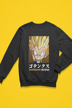 Goten | Dragon Ball Z Sweatshirt | Anime Armor | Super Saiyan | Youthful Warrior Apparel