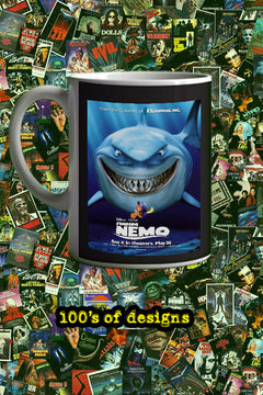 Finding Nemo 11oz Mug Dory Marlin Fish | Film Memorabilia Collectible Ocean Blue Mug