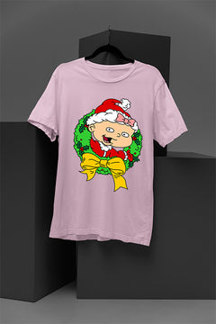 UGLY Retro Rugrats Lil Christmas T-Shirt | 90s Cartoon | Holiday Ugly Design |