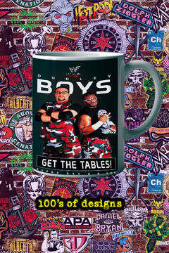 DUDLEY BOYS 11oz Mug | Pro Wrestling | DUDLEY BOYS Design | Bubba Ray Dudley Image