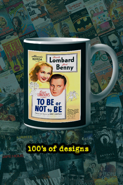 To Be or Not to Be 11oz Mug | Film Memorabilia | To Be or Not to Be Design | Lead Actor's Name