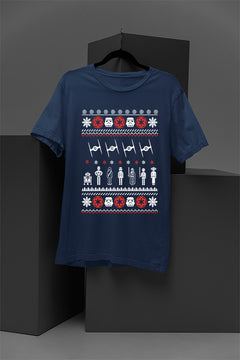 UGLY Christmas T-Shirt: Star Wars Troops | Galactic Holiday Cheer | Empire Era Festivities |