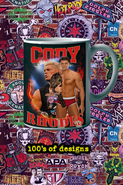 Cody Rhodes 11oz Mug | Pro Wrestling Image Featuring Cody Rhodes
