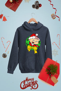 KIDS UGLY: Lil DeVille Retro Christmas Hoodie | Rugrats Lil from the