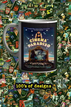 Cinema Paradiso 11oz Mug | Film Memorabilia | Cinema Paradiso Design | Mug Gift | Italian Cinema | Classic Movie Mug