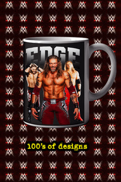EDGE 11oz Mug featuring Pro Wrestling EDGE Design | Wrestling Superstar Name | Collector's Item