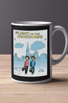 Flight of the Conchords 11oz Mug | TV Show | Comedy | Jemaine Clement Design