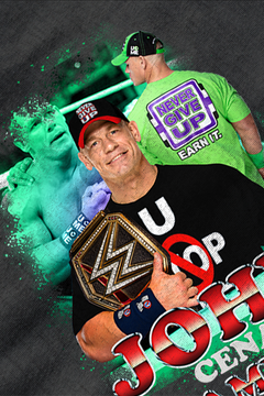 John Cena WWE T-Shirt | Superstar | Champion | Wrestling Fan Apparel | Cenation Era |