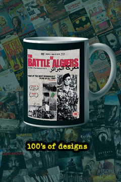 The Battle of Algiers 11oz Mug | Film Memrobillia Poster | Lead Actor's Name