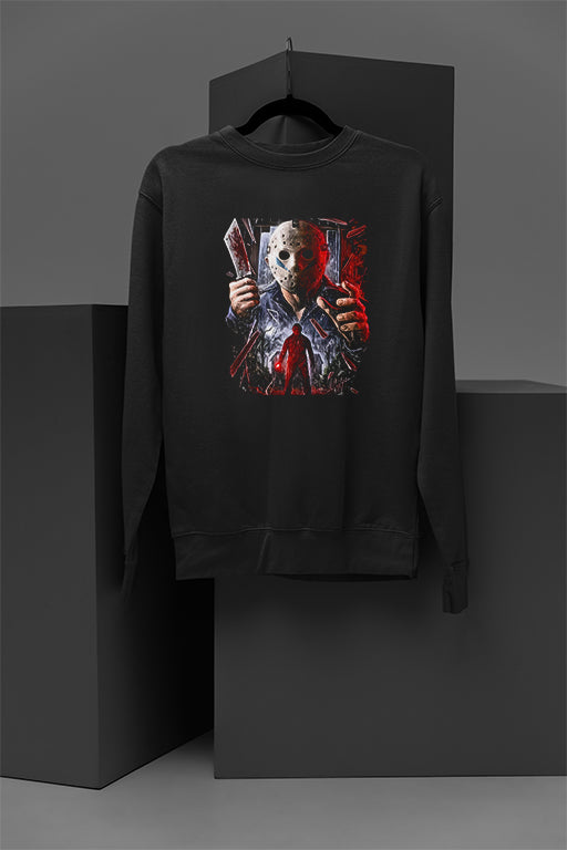 Horror | Michael Myers Pullover Sweatshirt | Cozy and Warm | Halloween