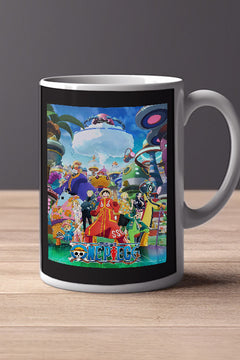 One Piece 11oz Mug featuring Lead Actor | TV Show Design - Luffy Mug - Unique Anime Gift