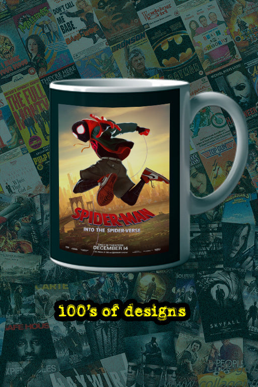 Spiderman Into The Spider-Verse 11oz Mug | Film Memorabilia Spiderman Design | Miles Morales