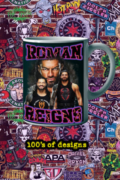 Roman Reigns 11oz Mug | Pro Wrestling | WWE Superstar | Unique Design | Collectible Item