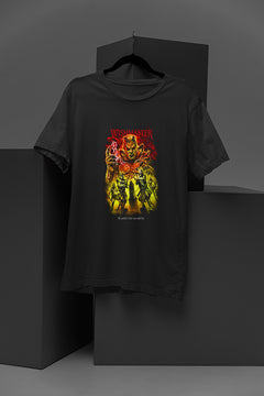 "Horror Wishmaster | Vintage Graphic Tee | Scary Costume Shirt | Horror Film Fan Gift | Halloween"