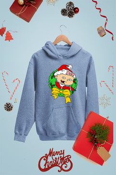 KIDS UGLY: Lil DeVille Retro Christmas Hoodie | Rugrats Lil from the
