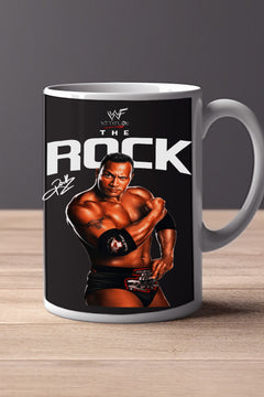 THE ROCK 11oz Mug featuring Pro Wrestling | Dwayne Johnson Merchandise
