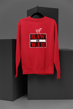 Raw is War WWE EVENT LOGO Sweatshirt | Attitude Era Apparel | Vintage Wrestling Wear | WWE Merchandise | Retro Wrestling Fan Gear