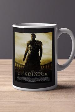 Gladiator 11oz Mug Maximus Russell Crowe Film Memorabilia Design | Classic Movie Fan Souvenir Gift