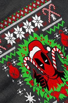 KIDS UGLY Deadpool Holiday Havoc T-Shirt | Merc with a Mouth | Retro Cool Kids