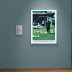 Parasite Canvas Print | Film Poster Design | Bong Joon-ho | Korean Cinema Art