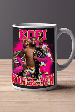 Kofi Kingston 11oz Mug | Pro Wrestling Fans | Kofi Kingston Design