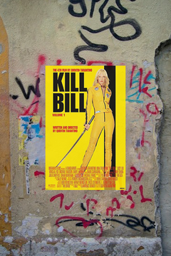 Kill Bill Vol 1 Uma Thurman Premium Gloss Poster | Quentin Tarantino Film Art Print