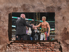 Wrestlemania 40 Premium Gloss Poster | Triple H And Cody Rhodes Undisputed Wrestlemania 40 Design | Official Event Image | Limited Edition Print