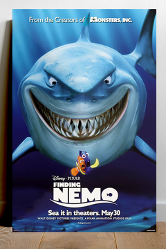 Finding Nemo Gloss Poster ft. Ellen DeGeneres | Film Memorabilia | Home Decor Art Print