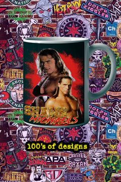 Shawn Michaels 11oz Mug | Pro Wrestling Legend Design
