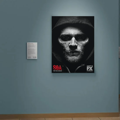 Sons of Anarchy Canvas Print | Jax Teller | TV Show Design | SOA Wall Art