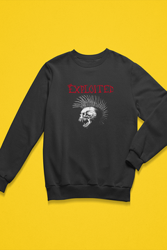 The Exploited Wild Generation Band Sweatshirt | UK Punk | 80s Punk Rock | Anarchy in the UK | Mohawks and Safety Pins | Punk Fashion | Rebellion Attire