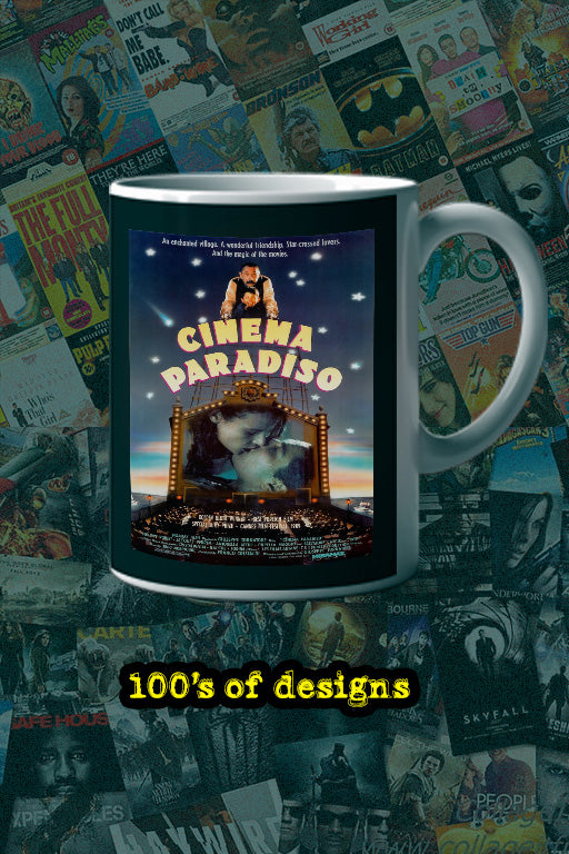 Cinema Paradiso 11oz Mug | Film Memorabilia | Cinema Paradiso Design | Mug Gift | Italian Cinema | Classic Movie Mug