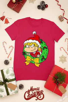 KIDS UGLY Angelica's Christmas Chaos Tee | Rugrats Angelica | Kids Christmas U