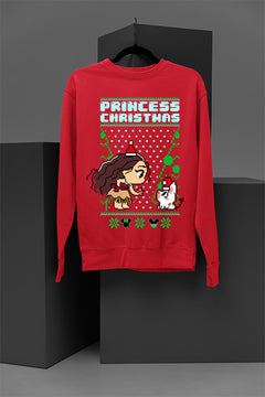 UGLY Moana Christmas Adventure | Trendy Ugly Design | Fun Holiday Sweatshirt | Iconic
