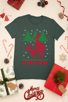 UGLY Twisted Tale of Two Deers Christmas Masting | Vintage Christmas | Nostalgic