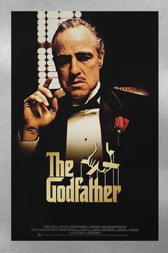 The Godfather Al Pacino Premium Gloss Poster | Film Memorabilia Art Print | Retro Mafia Movie Wall Decor