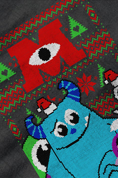 KIDS UGLY Monster Inc Christmas: Festive Festivities | Kids Christmas Ugly Design |