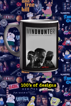 Mindhunter 11oz Mug | TV Show Poster Design | Jonathan Groff