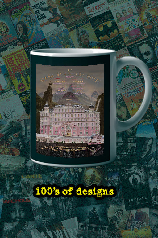 The Grand Budapest Hotel 11oz Mug | Film Memorabilia | The Grand Budapest Hotel Design | Ralph Fiennes