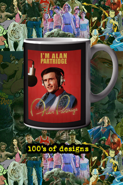 I'm Alan Partridge 11oz Mug Steve Coogan TV Show Design | Comedy Series Commemorative CupGift Producticipate Vintage Retro Classic AlanPartridge Fan