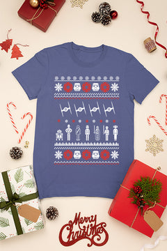 KIDS UGLY: Star Wars Troops Christmas T-shirt | Galactic Empire Holiday Tee | Kids