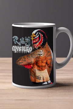Rey Mysterio 11oz Mug | Pro Wrestling | Rey Mysterio Design