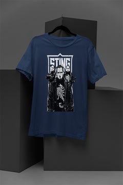 STING WWE T-Shirt | Iconic WCW Wrestler | The Franchise of the Raft