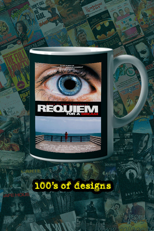 Requiem for a Dream 11oz Mug Jared Leto | Jennifer Connelly Film Memorabilia Design