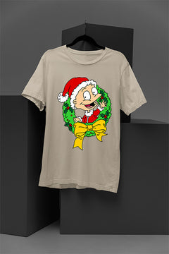 UGLY Vintage Retro Rugrats Tommy Christmas T-shirt | 90s Cartoon Holiday Tee | Hipster