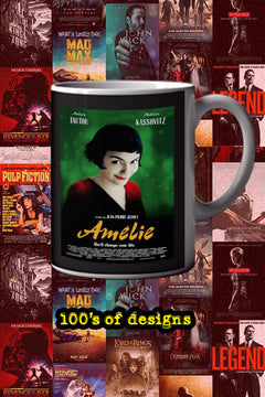 Amelie 11oz Mug featuring Audrey Tautou | Film Memorabilia Design